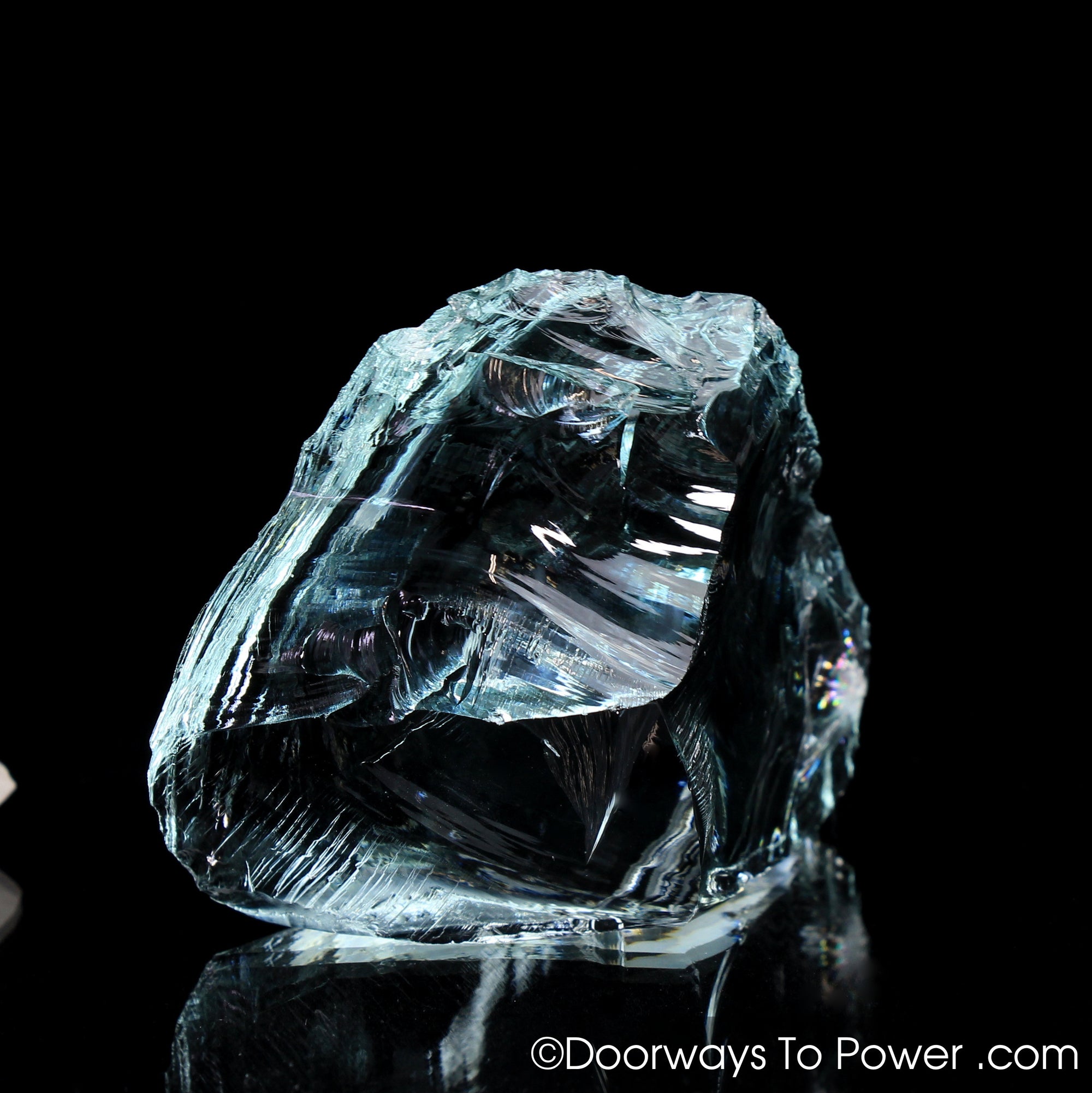 Aqua Serenity 'Atlantean Hologram' Andara Crystal Altar Stone (RARE)