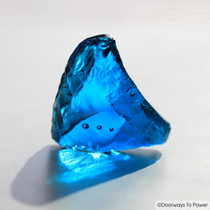 Electric Blue Atlantean Monatomic Andara Crystal Mt Shasta