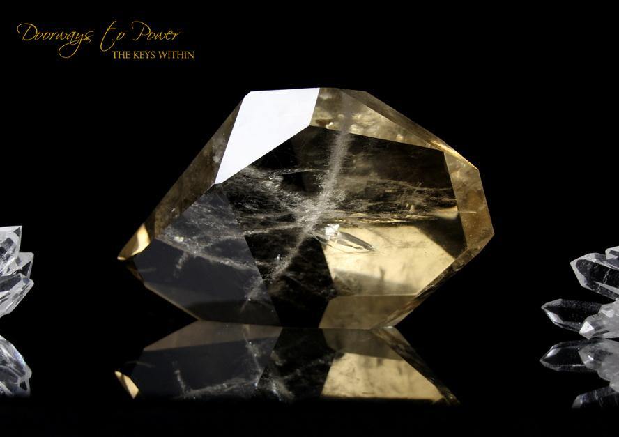 Citrine Double Terminated Quartz Isis Crystal