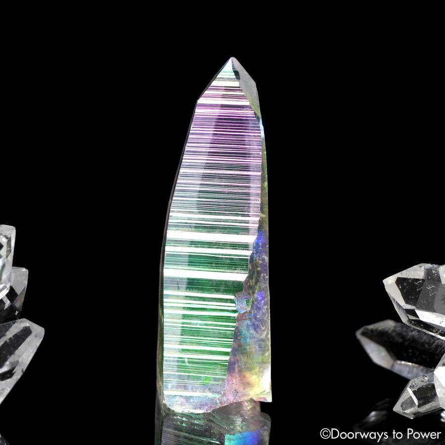 Angel Aura Colombian Lemurian Quartz Record Keeper Crystal 'Cherubim'