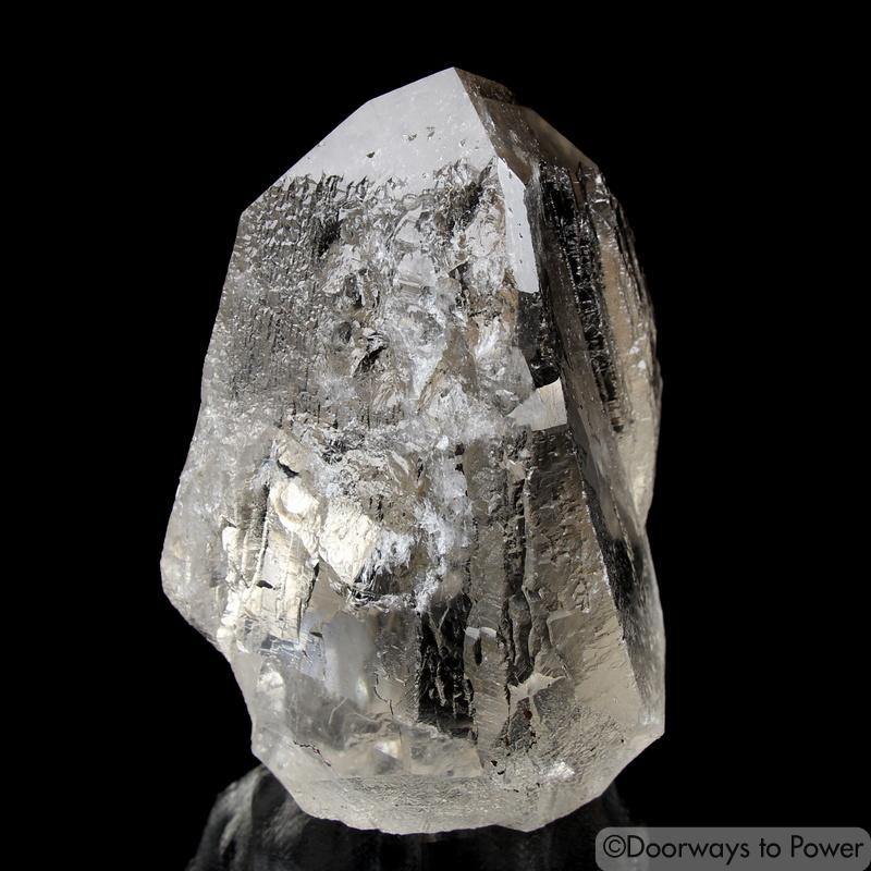 Golden Lemurian Crystal 'Light Language Royalty' 9D Energy Gateway