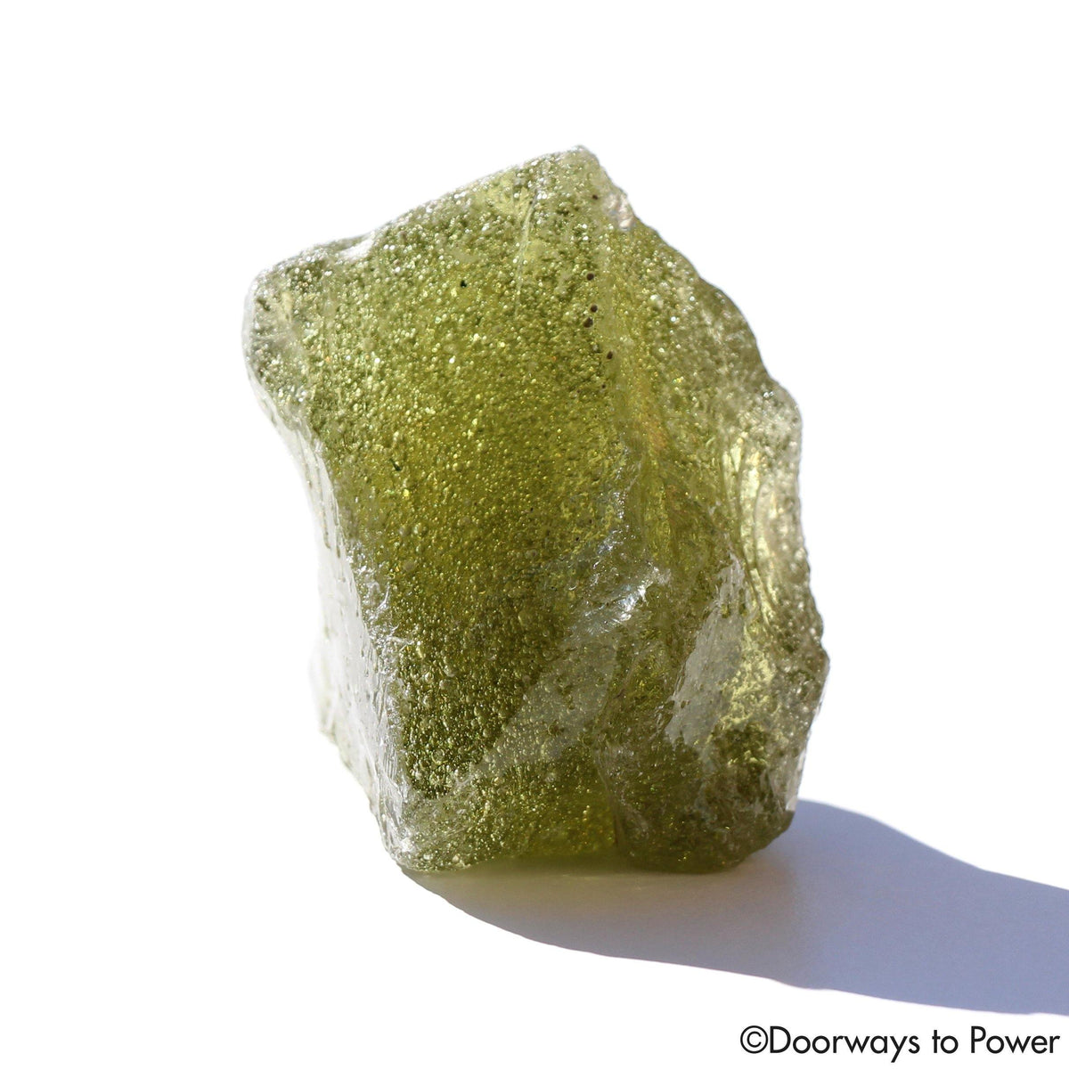 Green Sea Foam Elder Andara Crystal