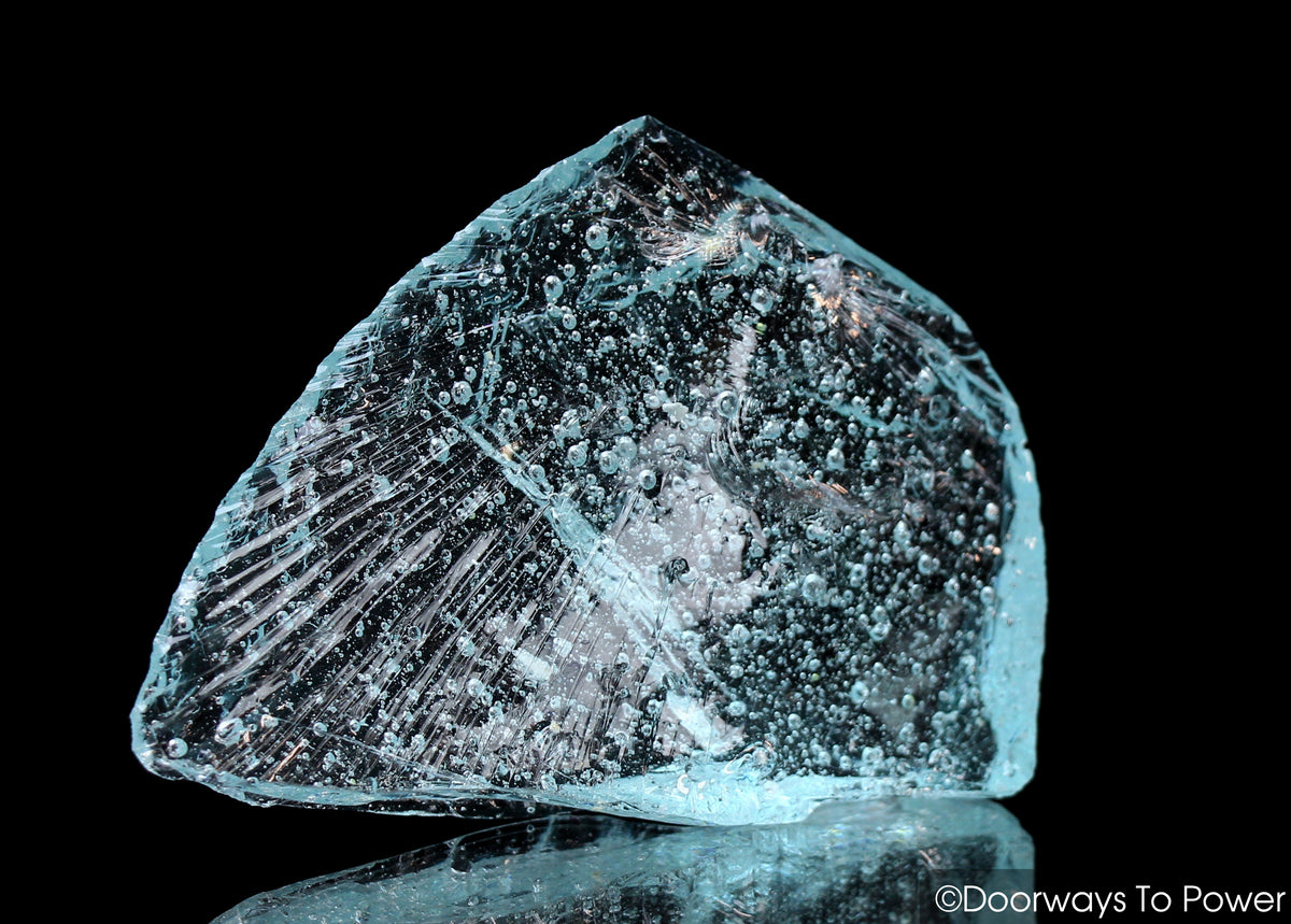 Aqua Atlantean Temple Sea foam Monatomic Andara Crystal