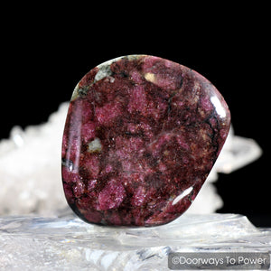 Eudialyte Aegirine Polished & Tumbled Palm Stone Crystal