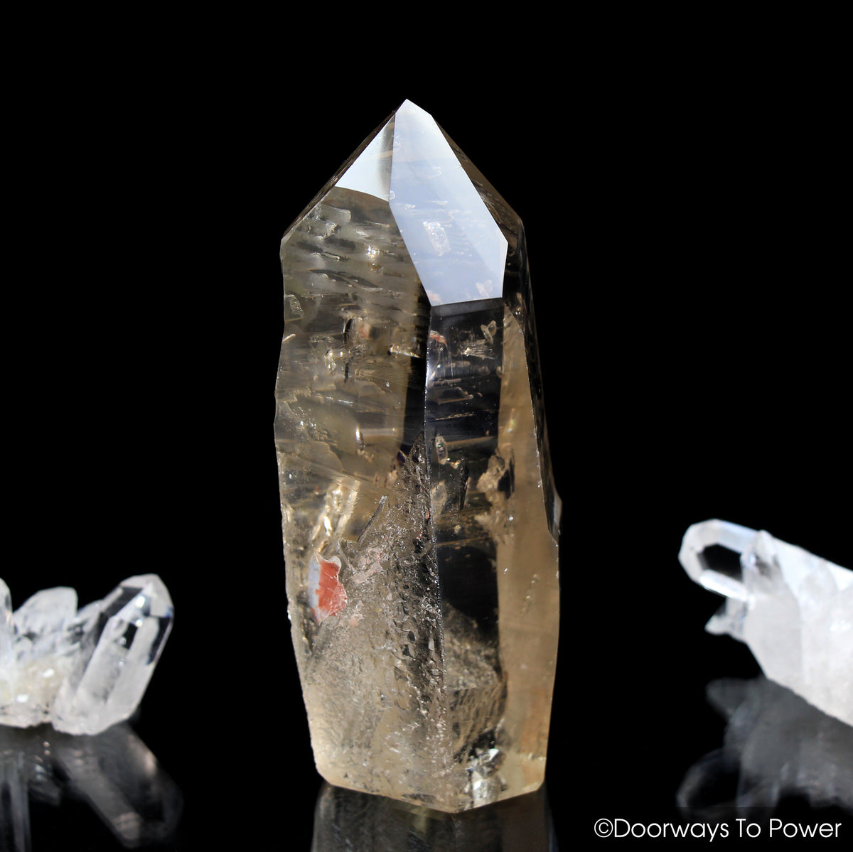 Golden Healer Lemurian Seed Temple Heart Dow Starbrary Record Keeper Crystal