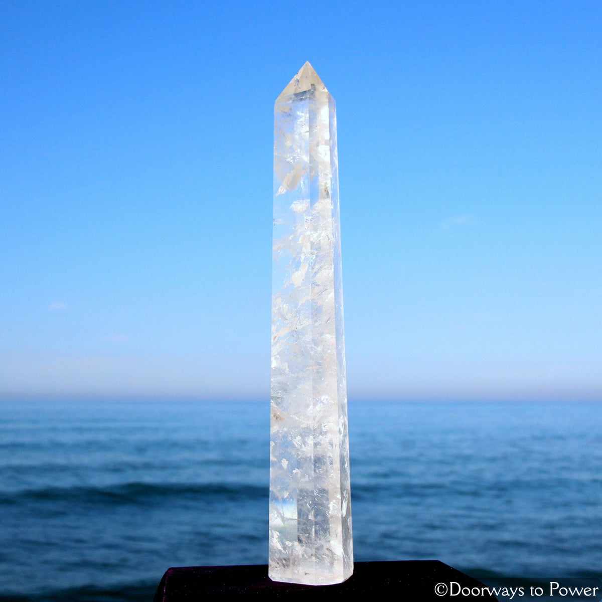 John of God Quartz Crystal Point
