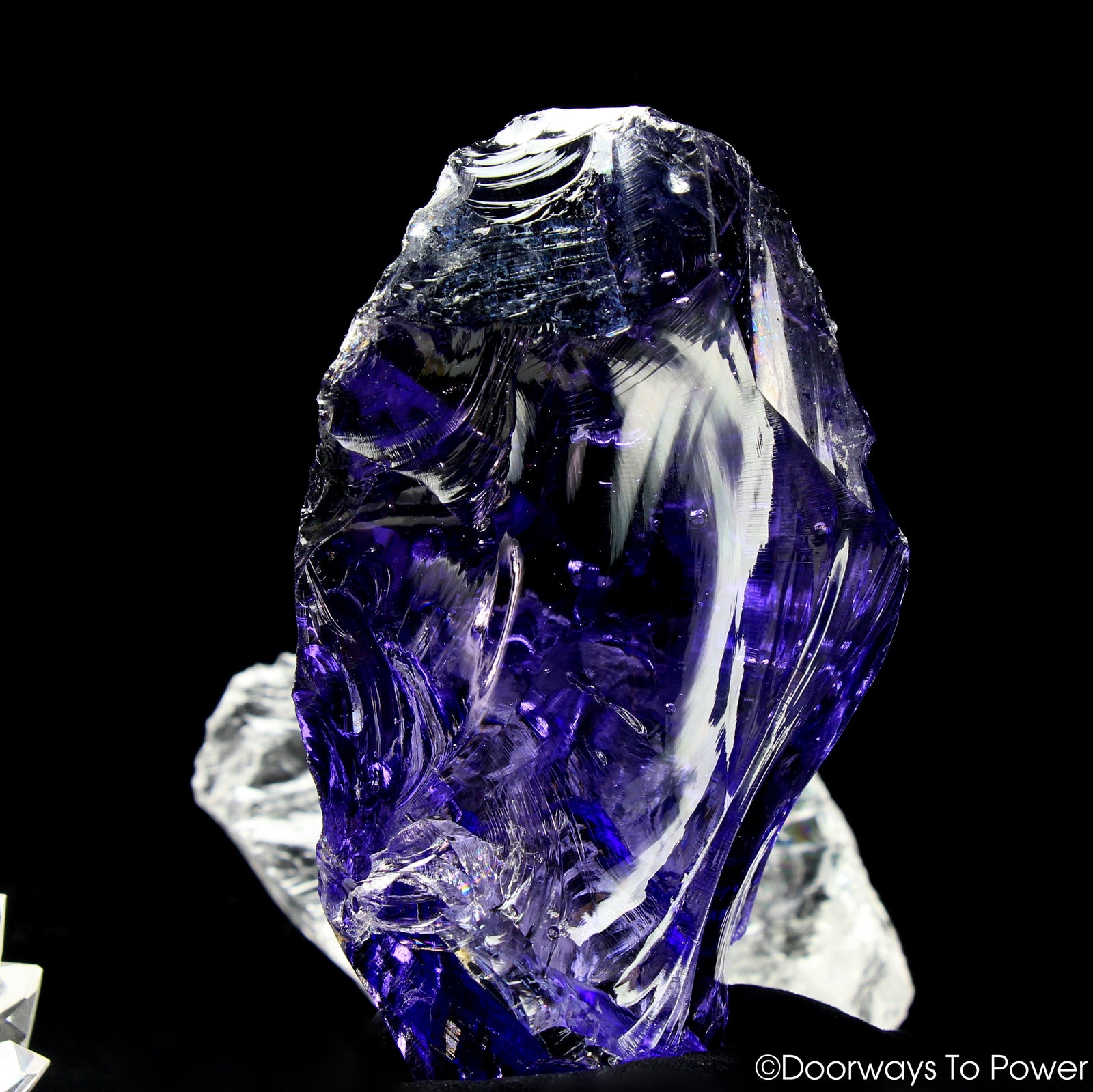 Sovereign Amethyst Monatomic Andara Crystal “SAHASRARA” w/Sunken Record Keeper