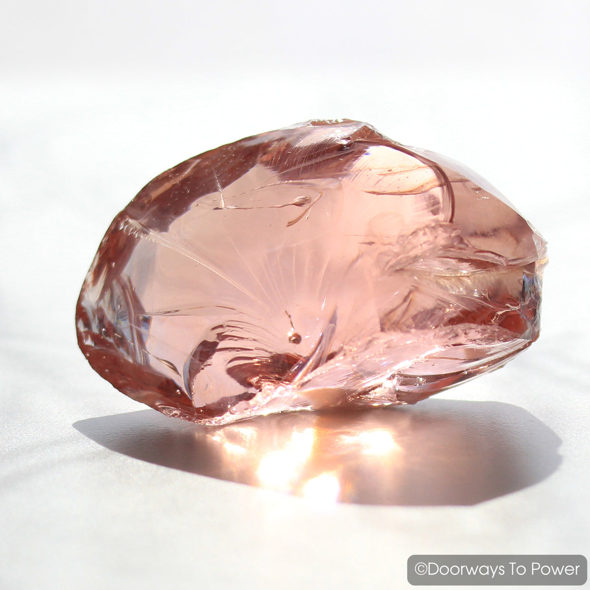 Arcturian StarSeed Pink Monatomic Andara Crystal 'Quantum Light Pod'