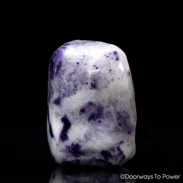 Violet Flame Opal Crystal Polished & Tumbled Stone