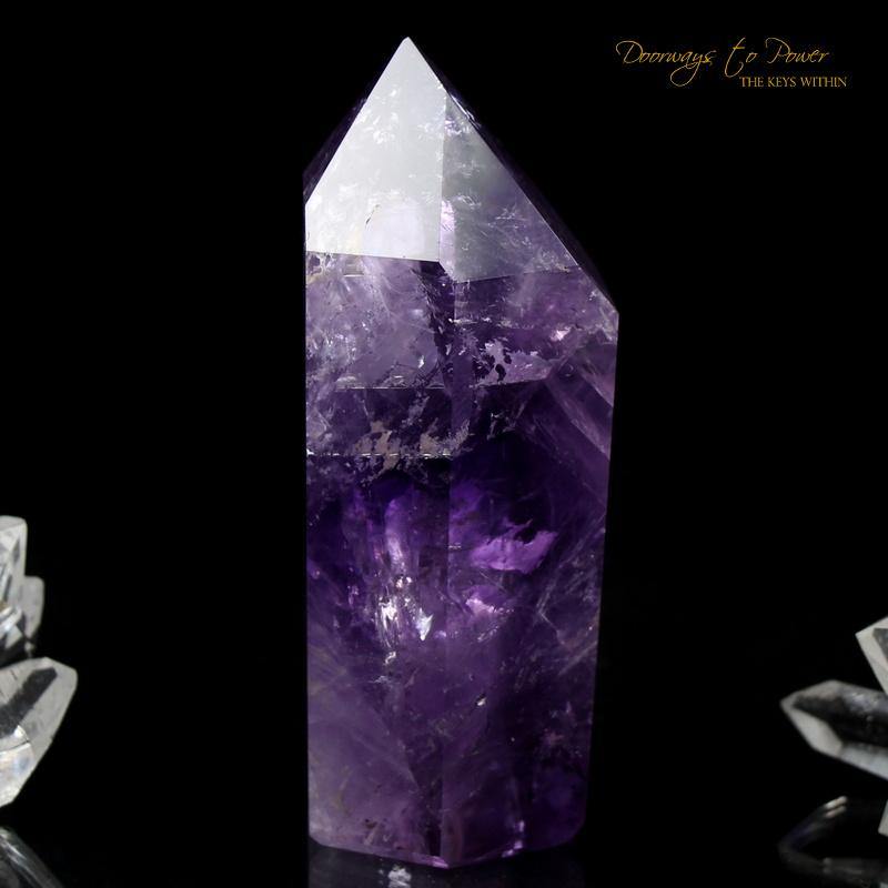 Amethyst Quartz Crystal Point