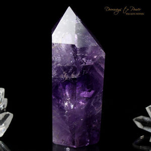 Amethyst Quartz Crystal Point