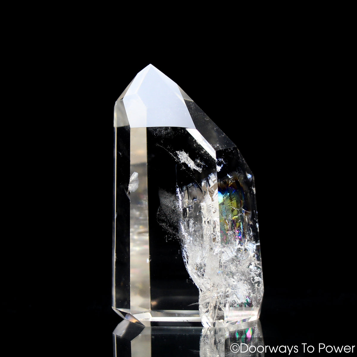 John of God Quartz Casa Crystal Point Channeling & Rainbows