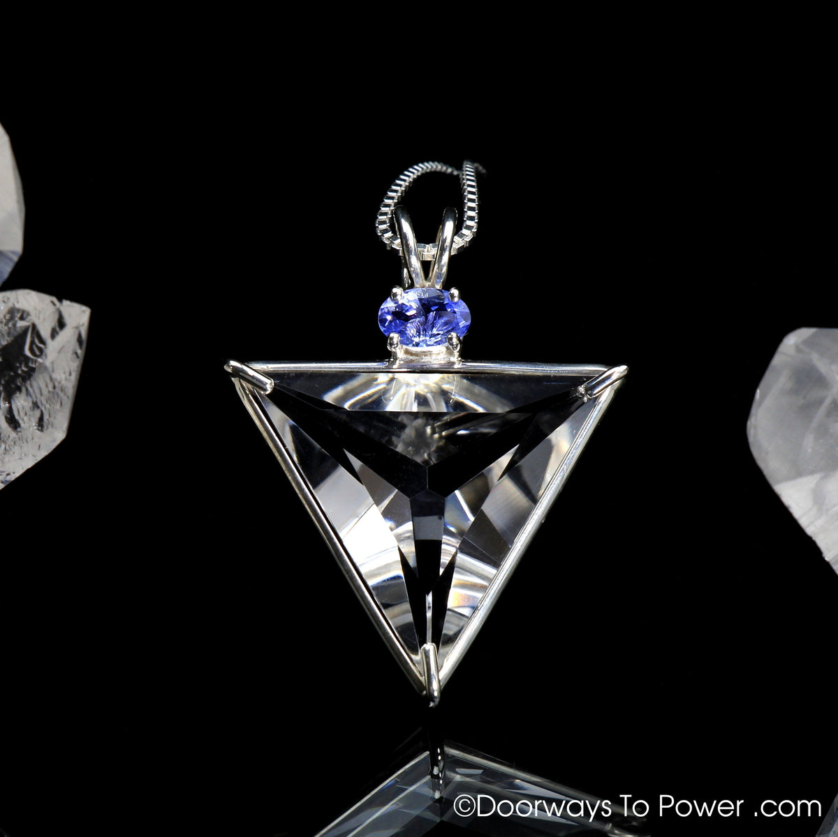 Clear Quartz Angelic Star Pendant