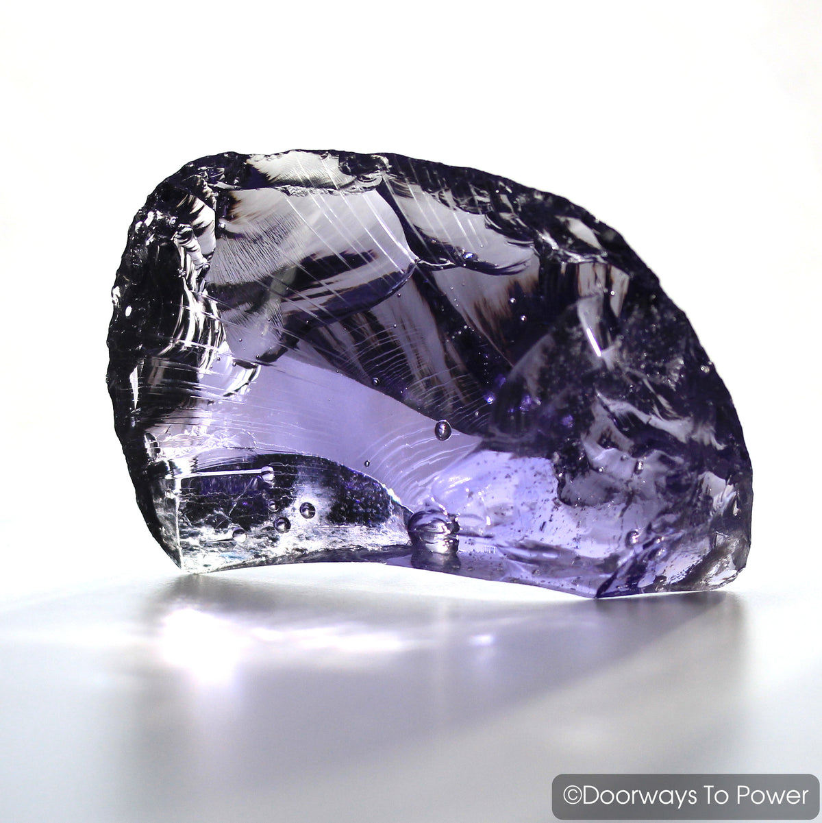 Merlin's Light Purple Monatomic Andara Crystal 'Alchemist' Between Worlds