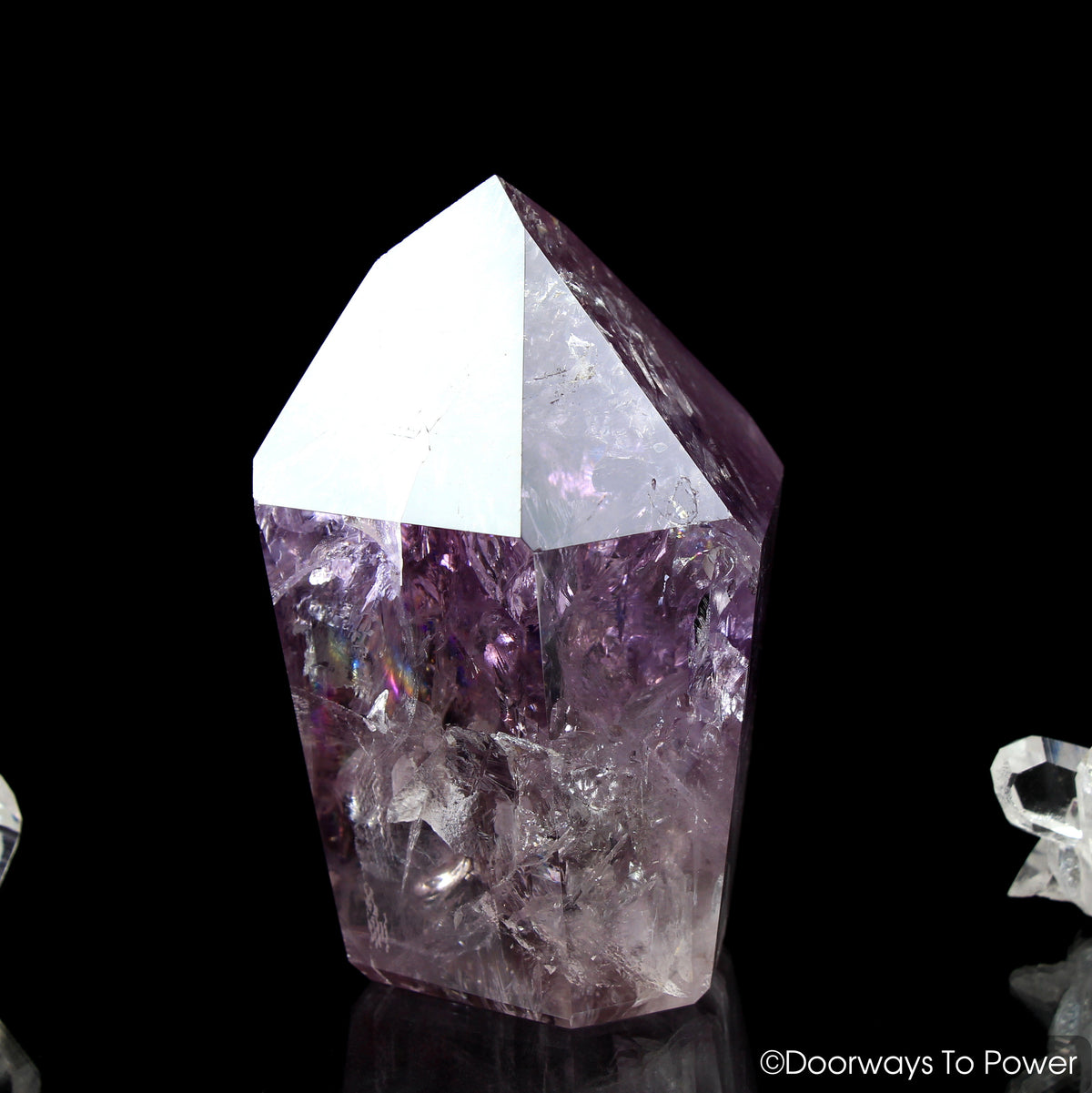 John of God Amethyst Master Integration Transmitter & Devic Temple Casa Crystal Point