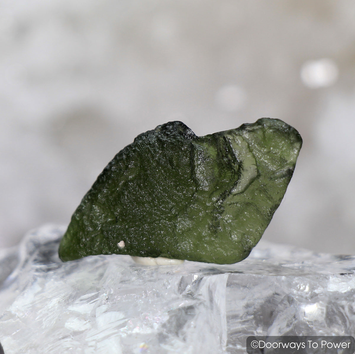 Moldavite Tektite Angel Wing Synergy 12 Stone