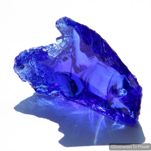 Tanzanite Fire Elestial Sapphire Andara Crystal Glass