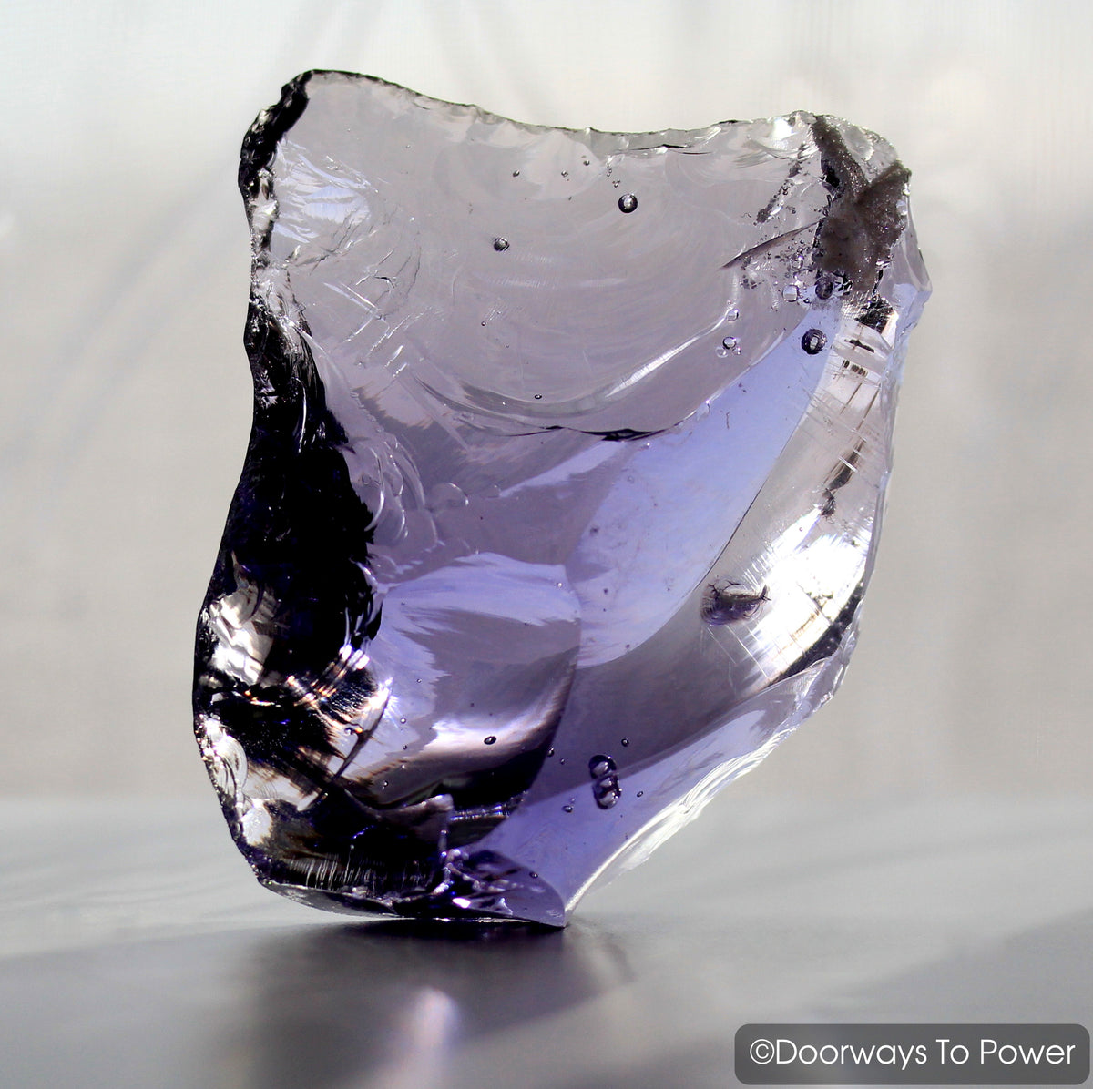 Merlin's Light Purple Monatomic Andara Crystal 'Alchemist' Between Worlds