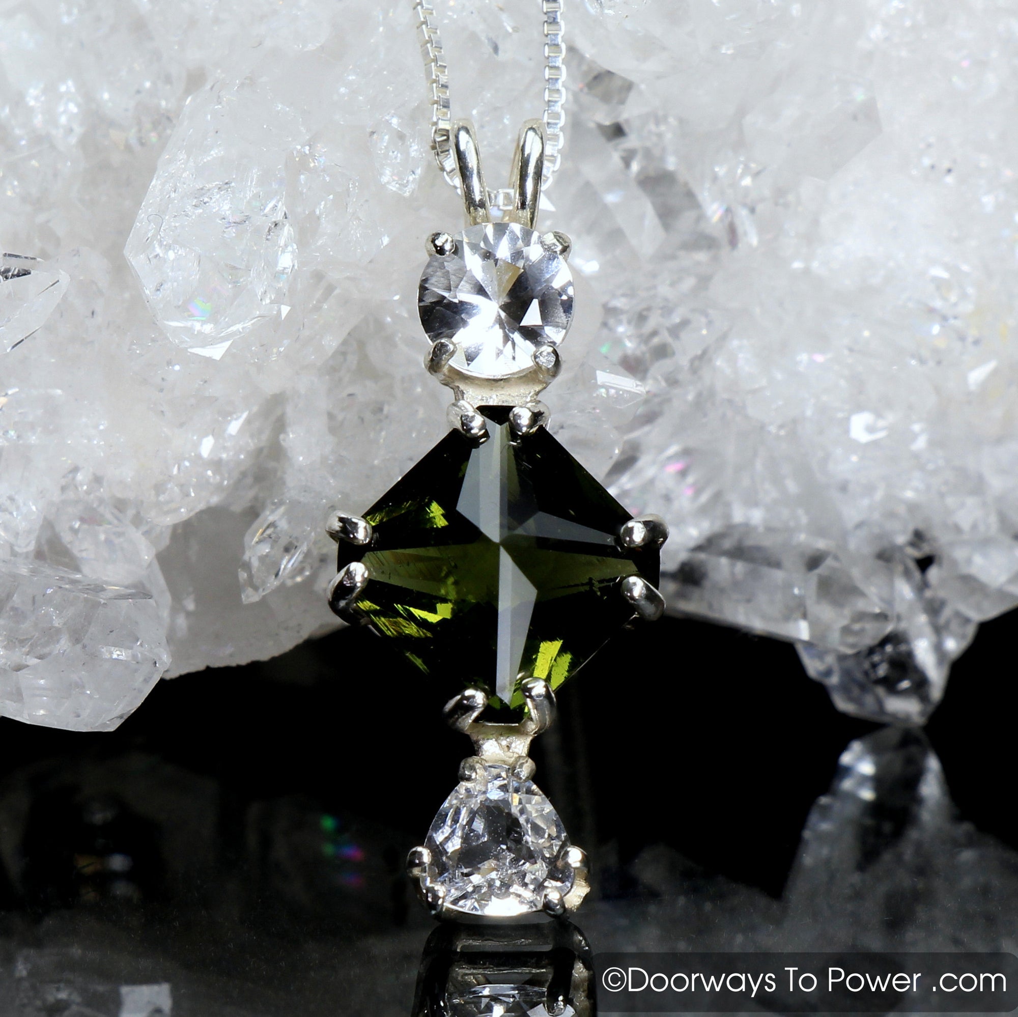 Moldavite Pendant