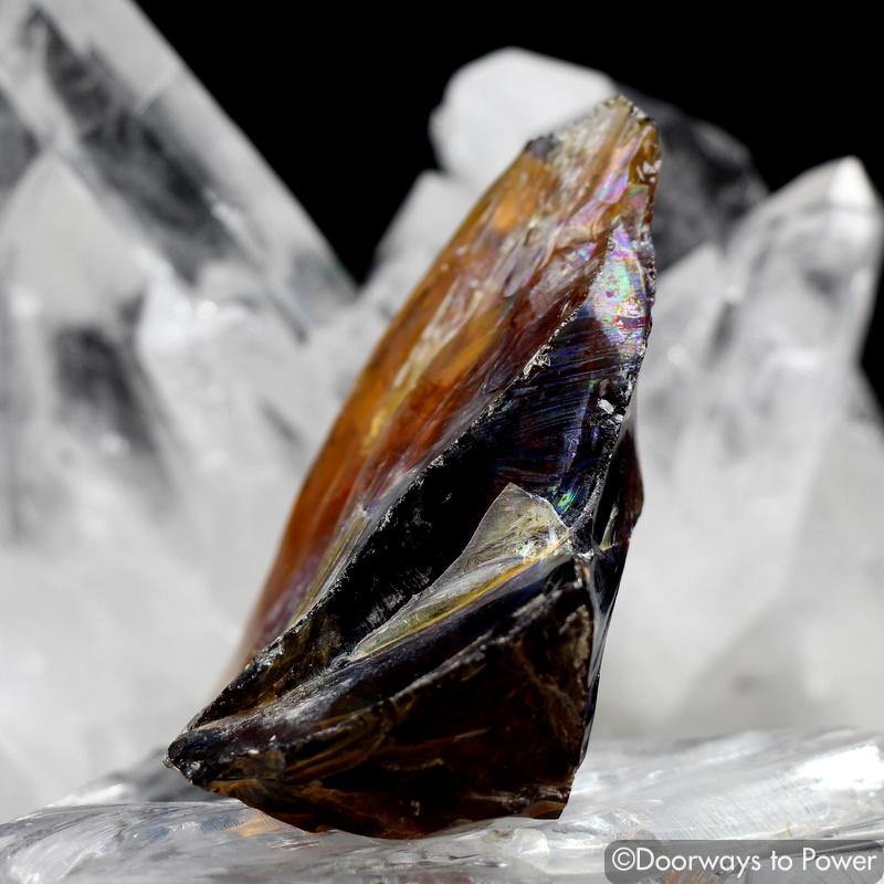 Smokey Earth Shaman Elder Monatomic Andara Crystal