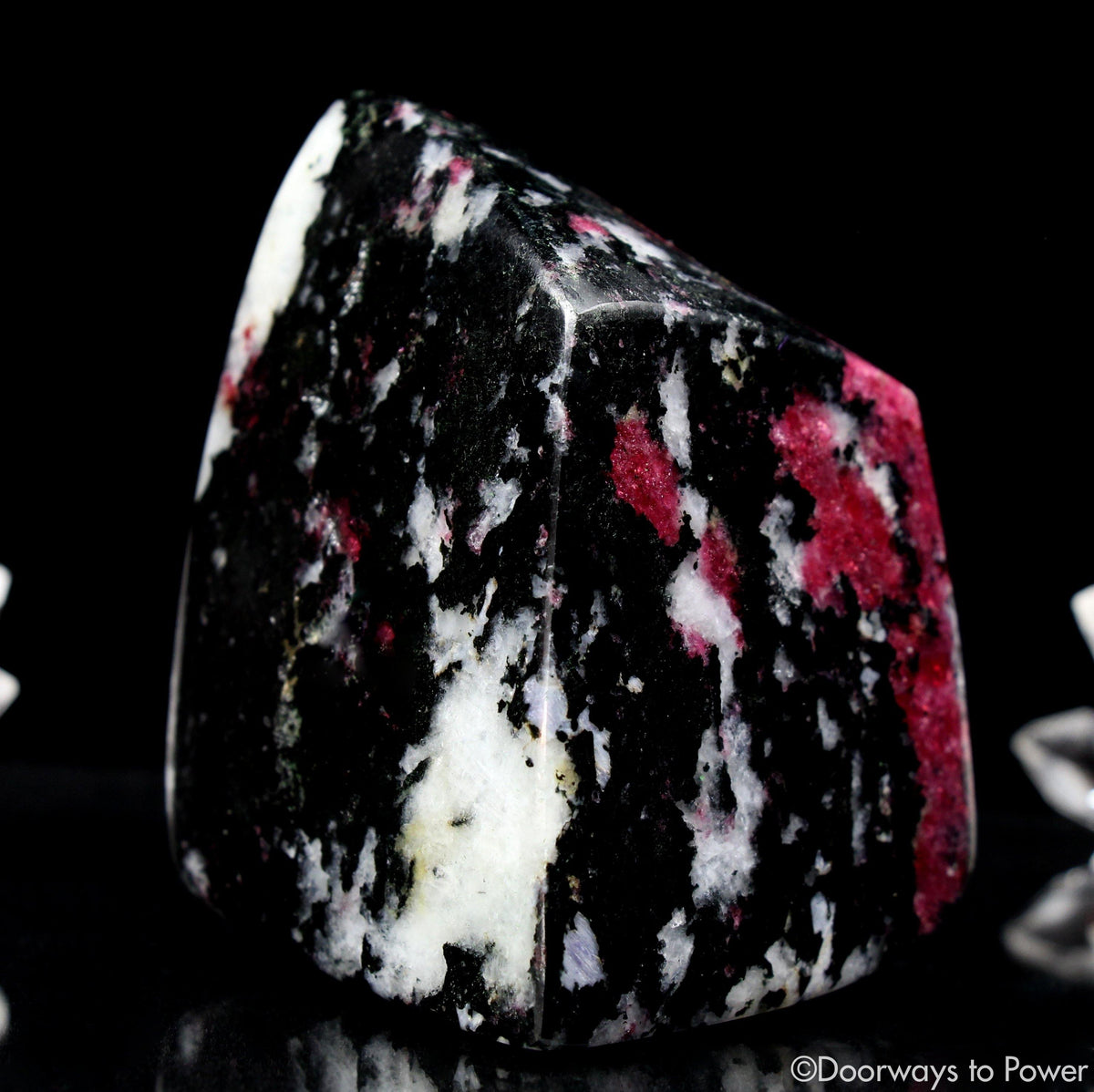 Eudialyte Aegirine Crystal Altar Stone