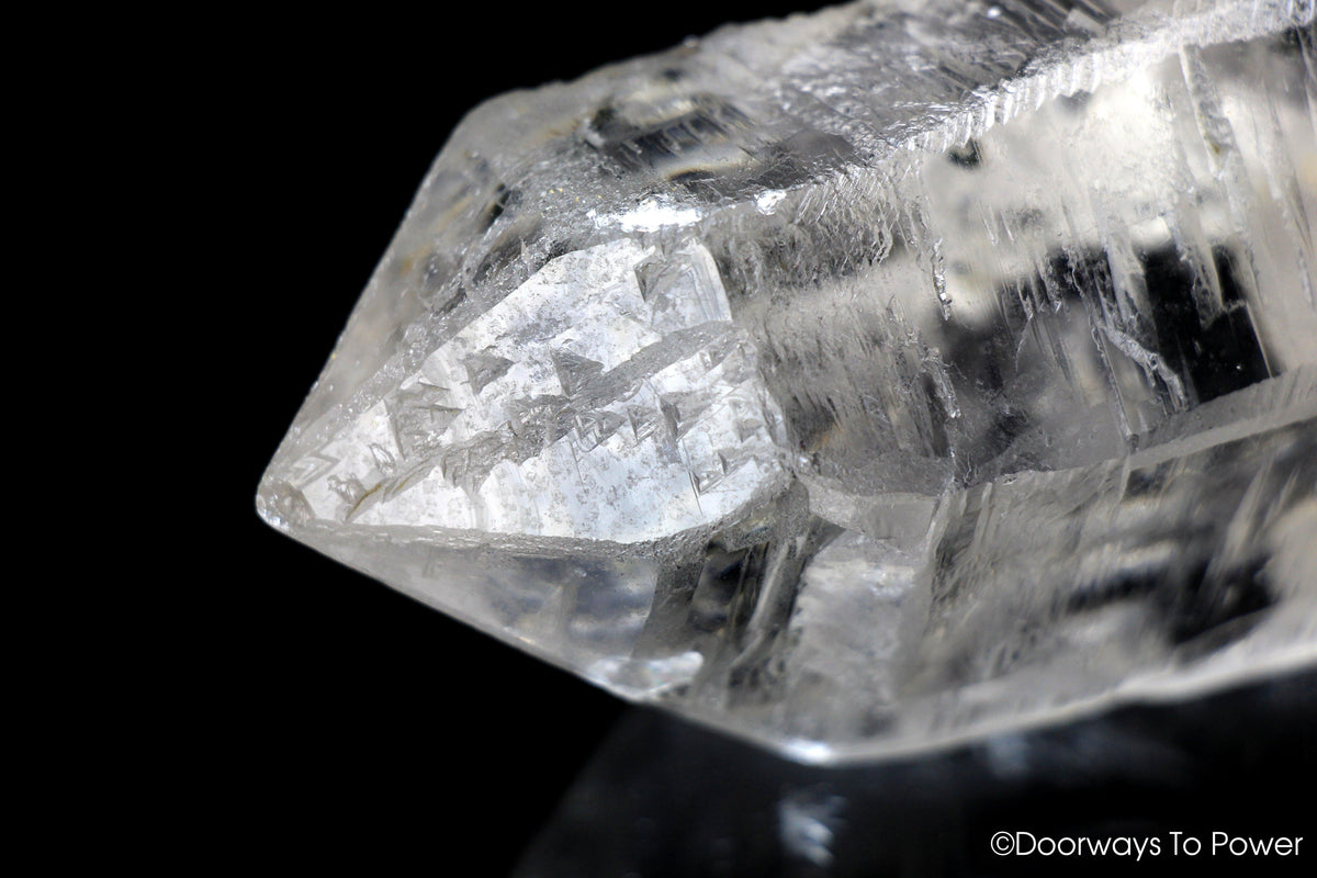 Lemurian Quartz Record Keeper DT Crystal 'Light Language 9D Energy Gateway'