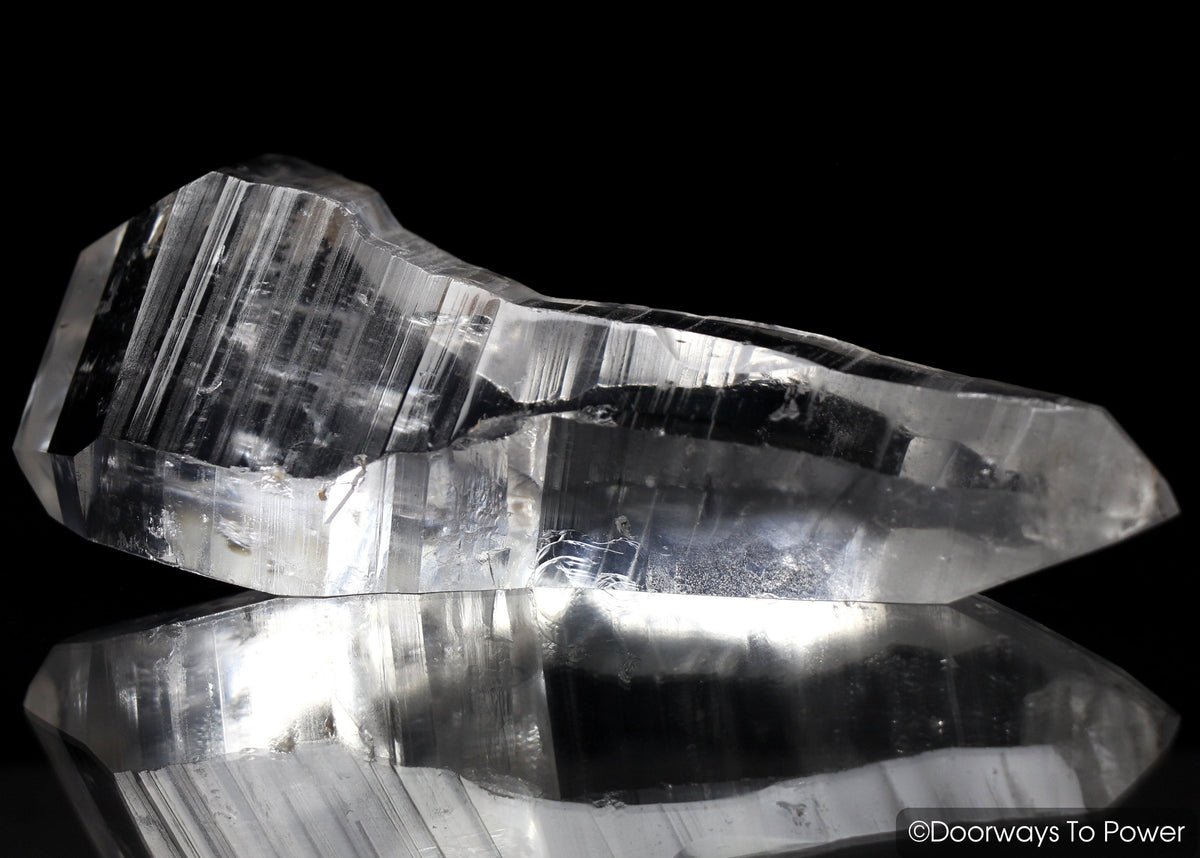 Lemurian Quartz Crystal Wand 'Era of Light' Cosmic Activation Key