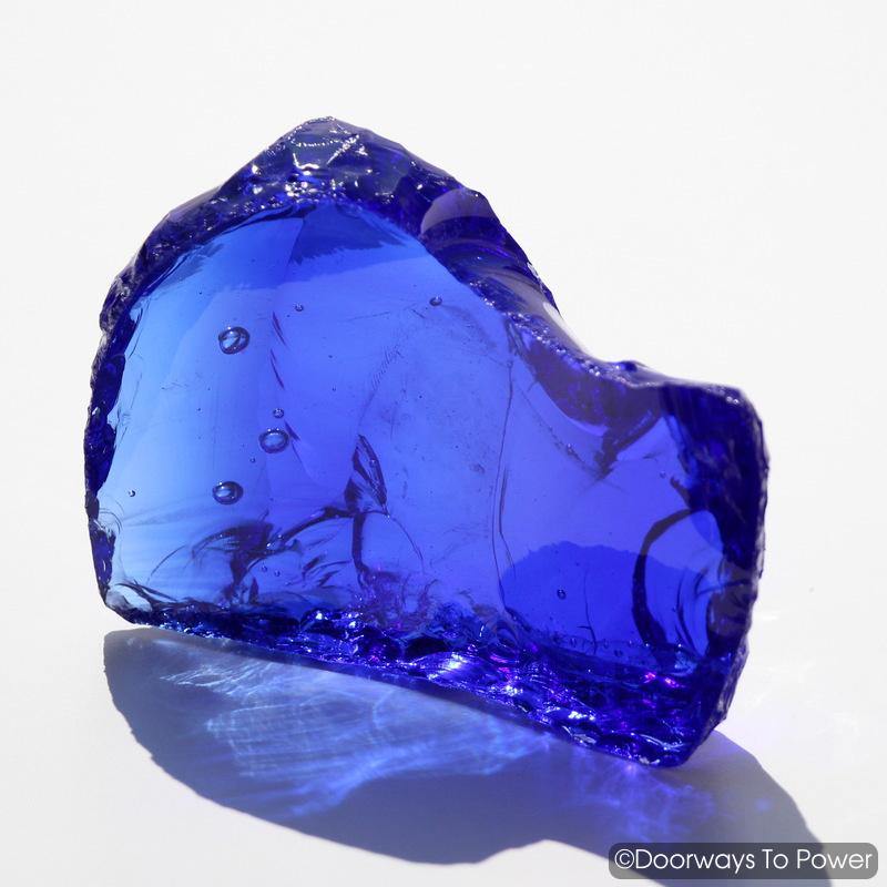 Tanzanite Fire Elestial Sapphire Andara Crystal Glass