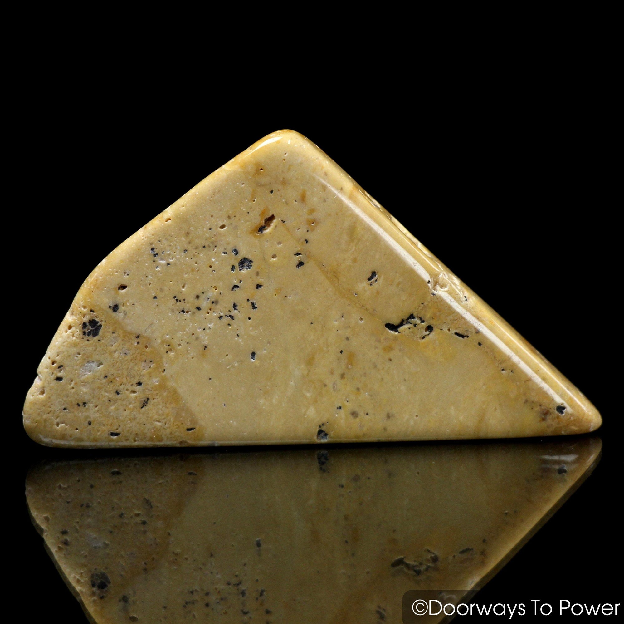 Lemurian Gold Azeztulite Crystal 