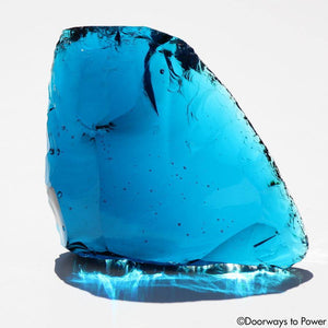 Electric Blue Atlantean Andara Crystal 'Pleiadian Emissaries of the Light'