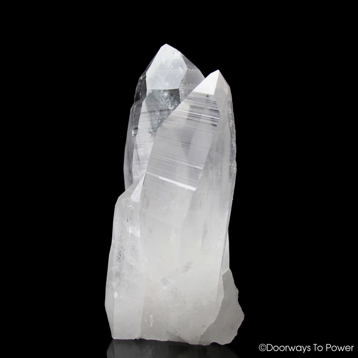 Starseed Lemurian Quartz Dow Tantric Twin Master Crystal 'Beloved'