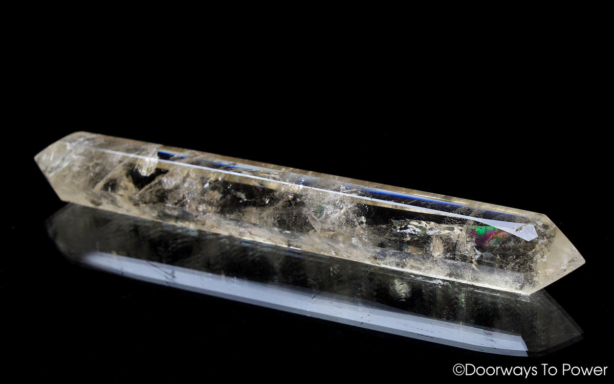 John of God Citrine Quartz Wand