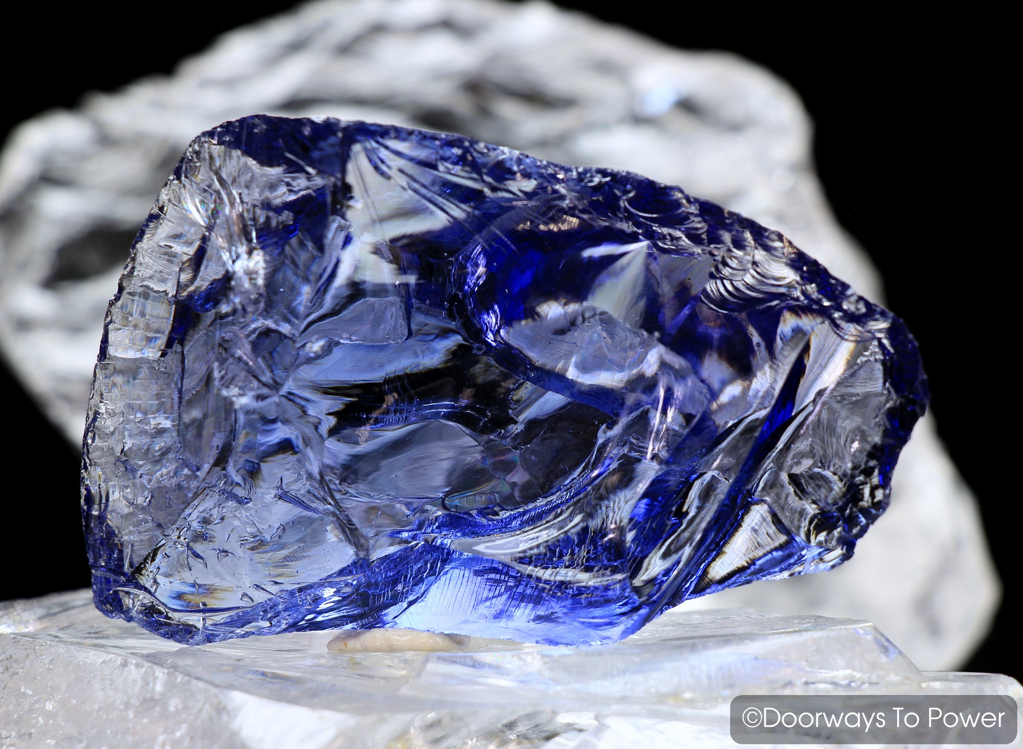 Sovereign Amethyst Lady Nellie Monatomic Andara Crystal w/ Record Keeper