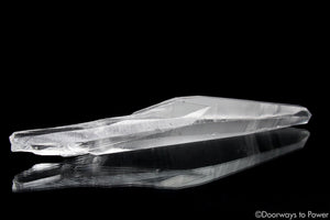 Lemurian Quartz Dow Crystal Laser Wand w/ Record Keepers 'Sword of Light'