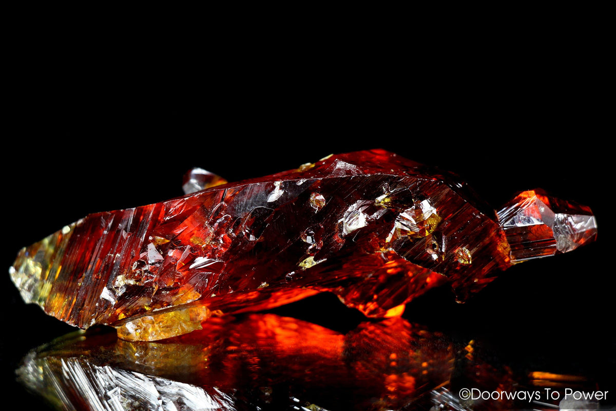 Zincite Crystal Specimen Poland Record Keeper