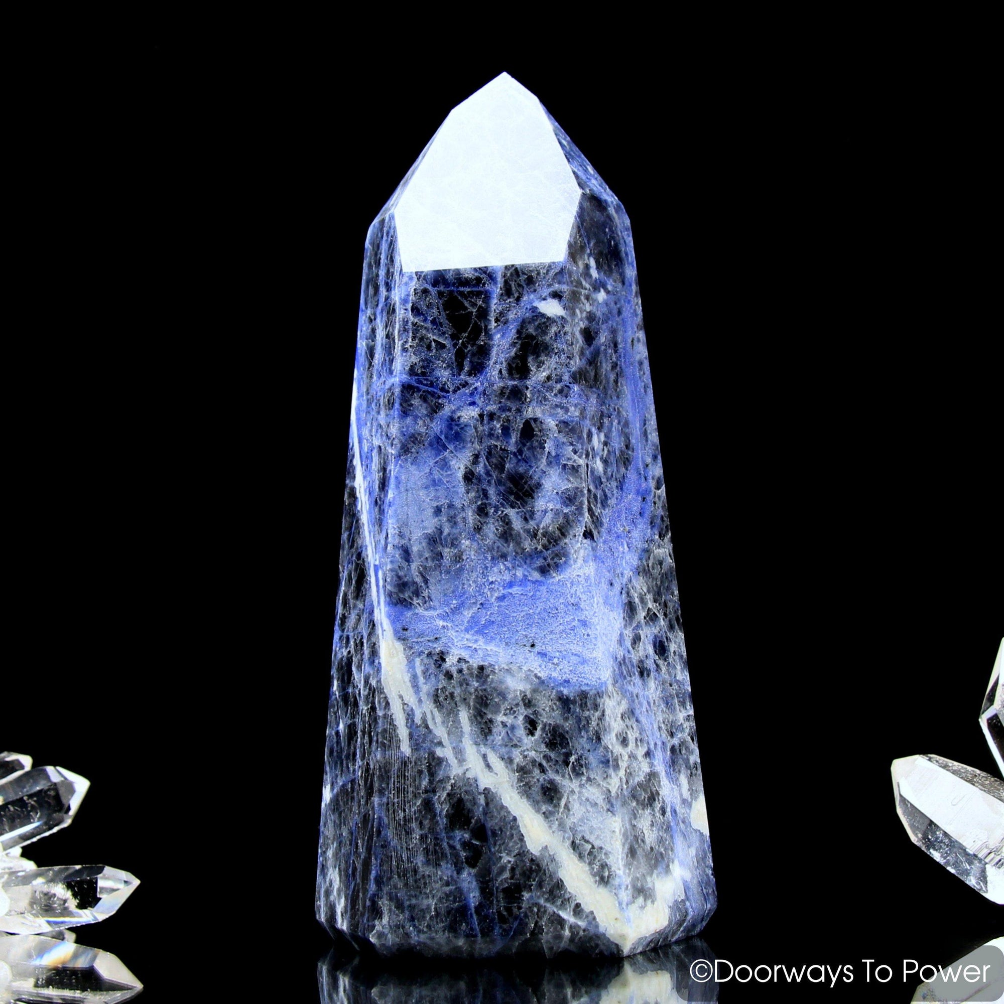 John of God Crystal Sodalite Temple Heart Dow