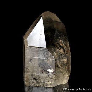 Golden Lemurian Quartz Record Keeper Crystal 