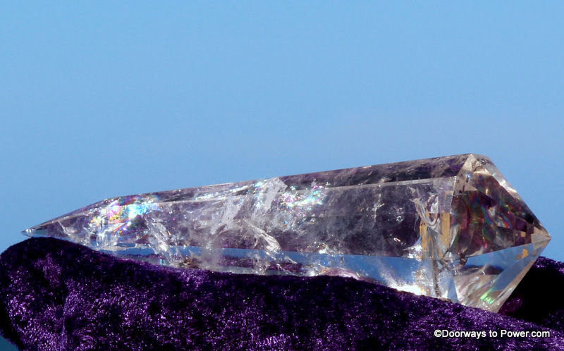 Rare 5.3" John of God 12 Sided Vogel Crystal Healing Wand