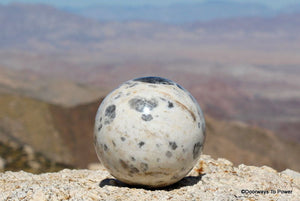 3.4" Rare Moonstone Sphere A +++ Incredible Markings