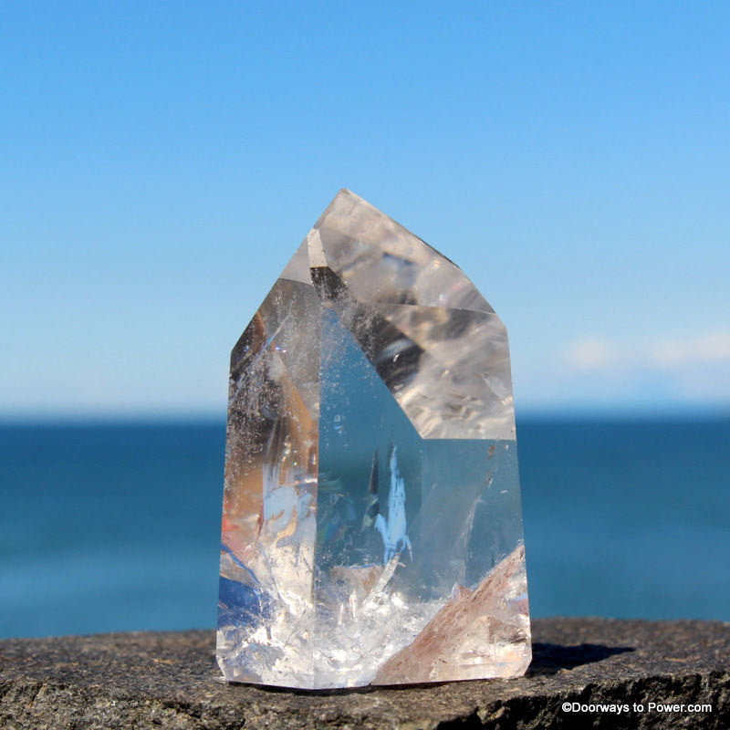2.4" LEMURIAN Seed Channeling Quartz Crystal
