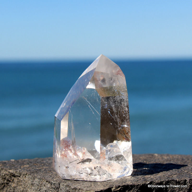 2.4" LEMURIAN Seed Channeling Quartz Crystal