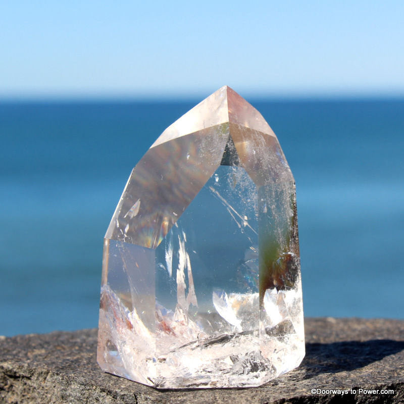 2.4" LEMURIAN Seed Channeling Quartz Crystal