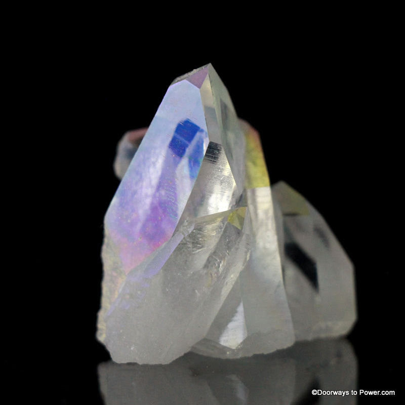 Angel Aura Lemurian Channeling Portal Time link Crystal Cluster
