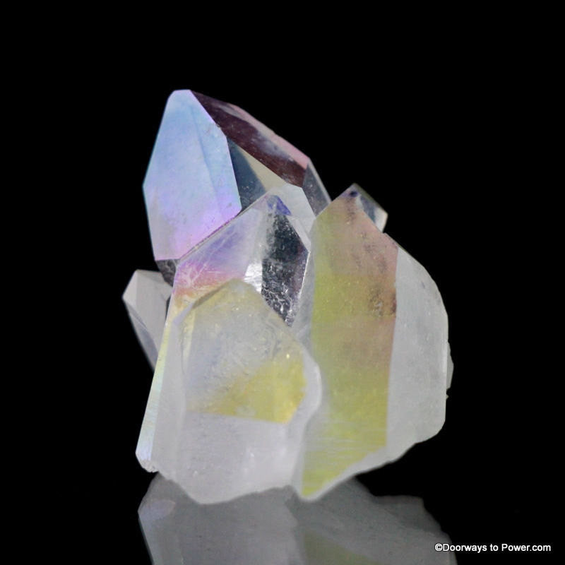 Angel Aura Lemurian Channeling Portal Time link Crystal Cluster
