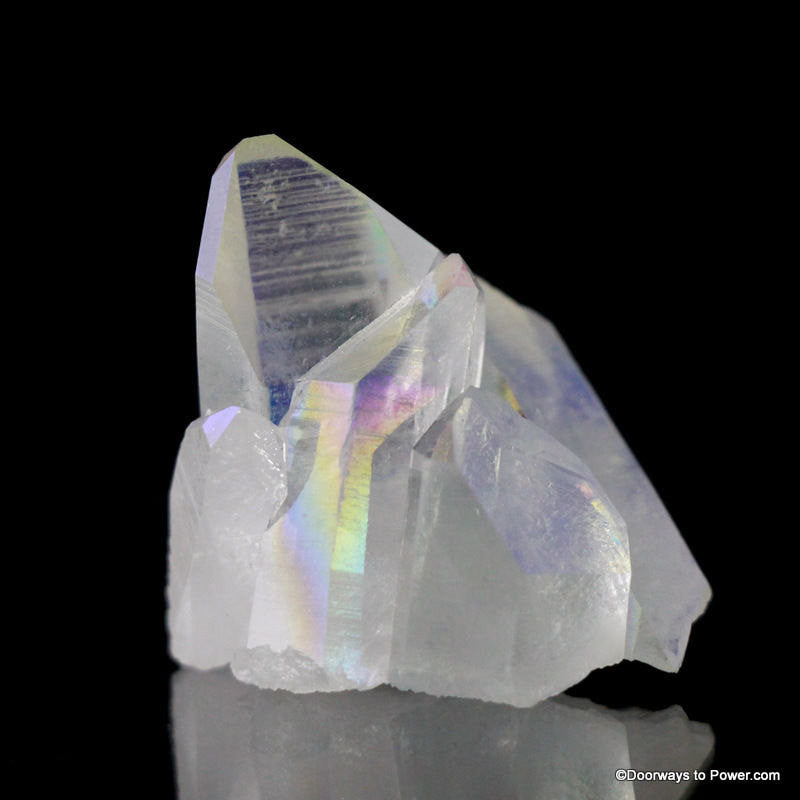 Angel Aura Lemurian Channeling Portal Time link Crystal Cluster