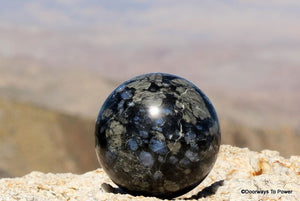 2.28" Beautiful Que Sera Stone Sphere