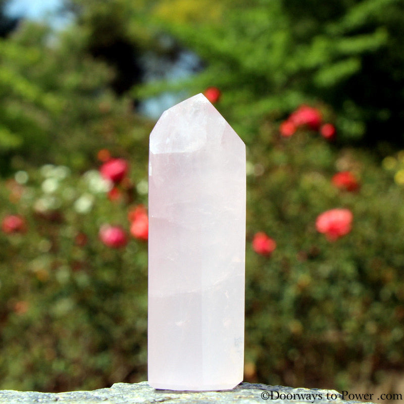 2.4" Rose Quartz John of God Channeling Crystal