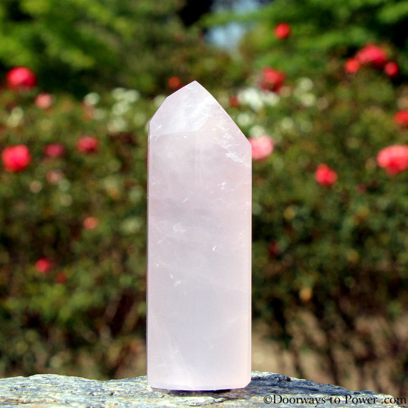 2.4" Rose Quartz John of God Channeling Crystal