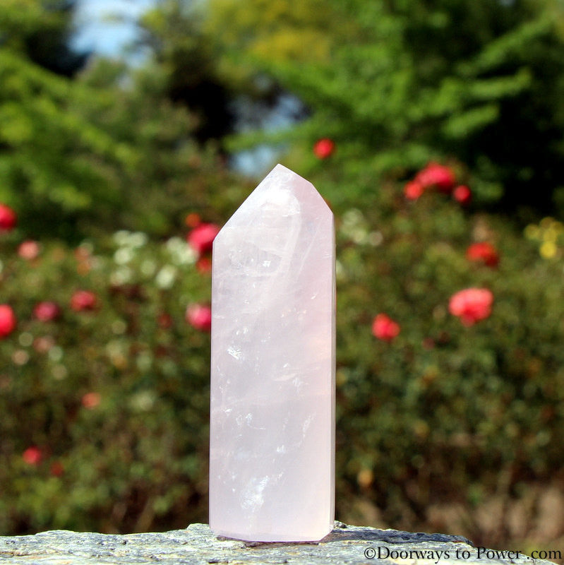 2.4" Rose Quartz John of God Channeling Crystal