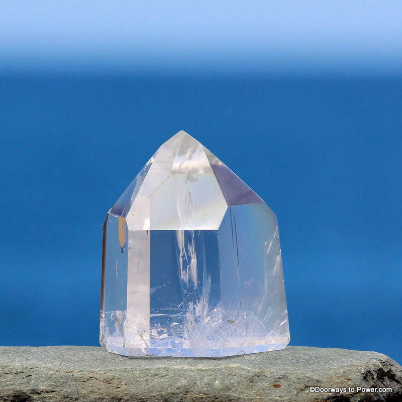 Amazing John of God Temple Heart Dow Crystal Point